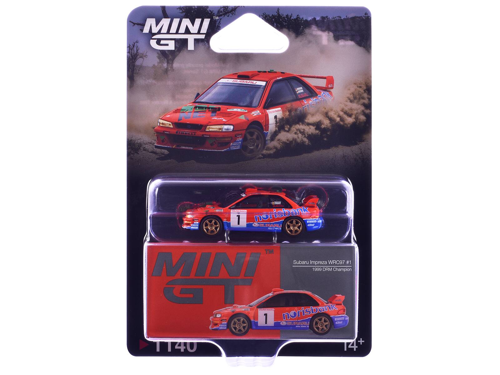 TM WN 9T AR 52 - BUBAU NE S Cini aricark SIRPI J Faeel sdadde I CE CLS I | 1 norisbank EE m 4d SUIRARU 1 - I - TM Subaru Impreza WRC97 #1 MINI 1909 MRC Champion GT - 1 norisbank mem - AOO SUACIL - SRC 1140 14+