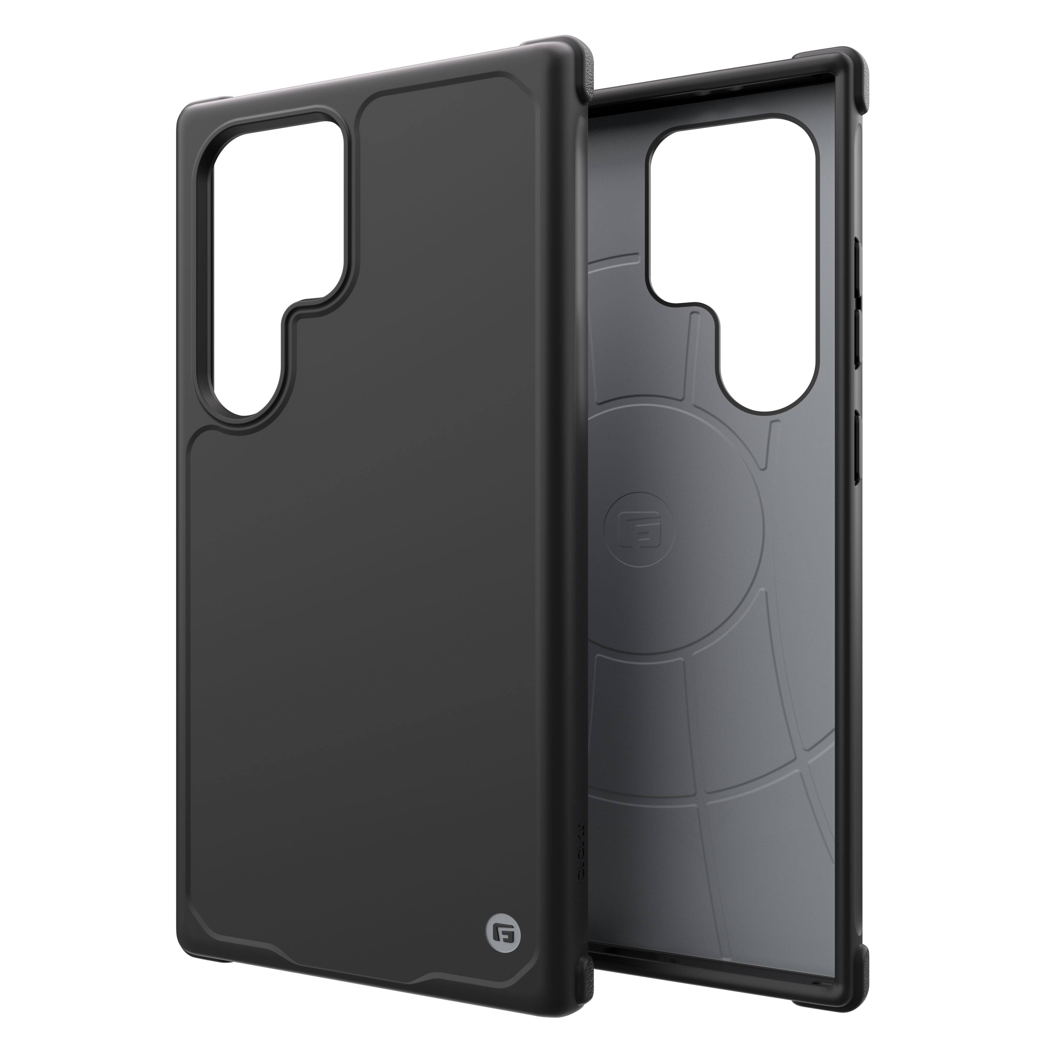 Angle. CLCKR - Carbon Case for Samsung Galaxy S24 Ultra - Black.