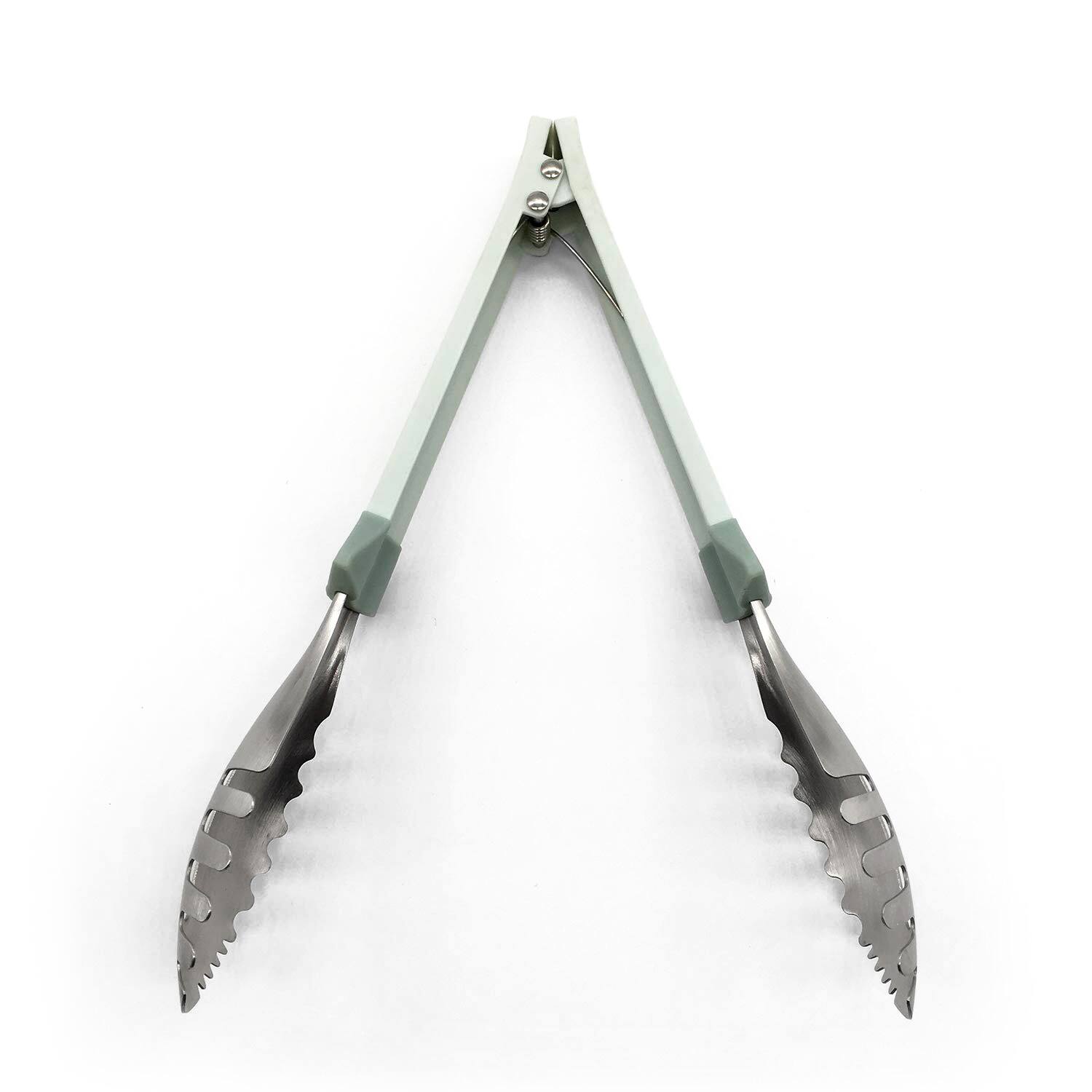 Alt View 1. Malletson - Spill-Proof Tongs with Gravity Ball Lock for Cleaner Dining.