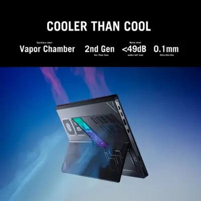 ASUS - ROG Flow Z13 13.4" 2.5K 180Hz Gaming Laptop - AMD AI Max+ 395 with 32GB RAM - Radeon Graphics - 1TB SSD - Off Black