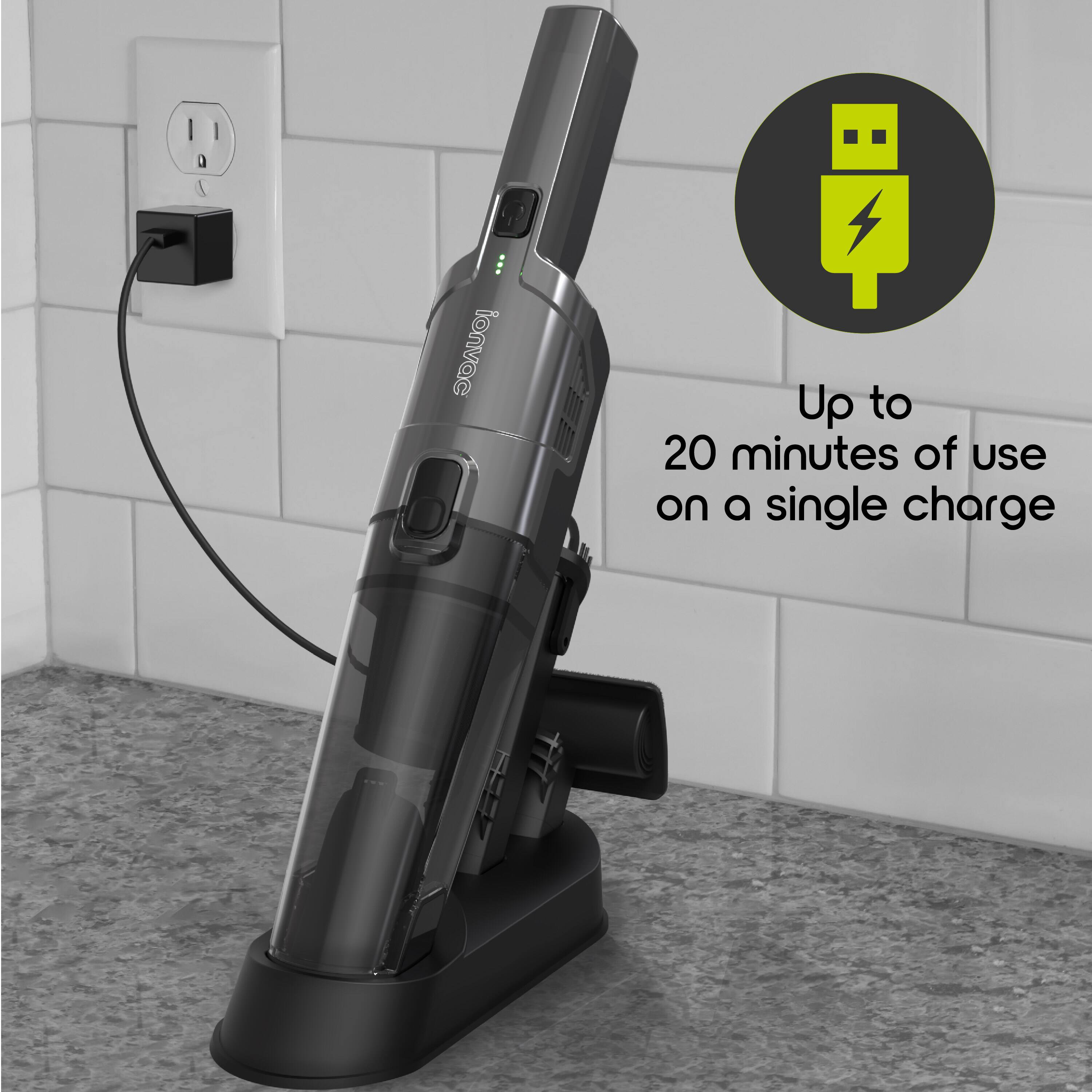 Up to 20 minutes of use on a single charge