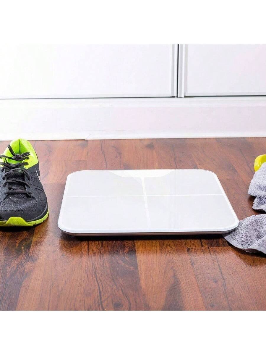 Left. The Best Inks - Scale Body Weight, Digital Bathroom Scale Body Fat and Muscle, Body Composition Monitor Analyzer BMI - White.