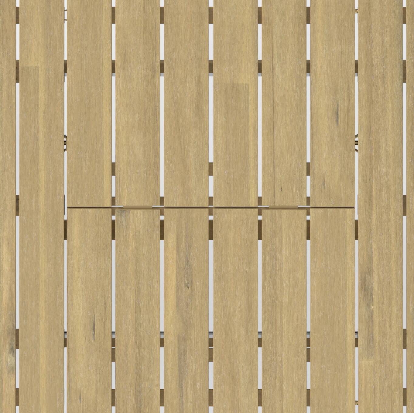 Alt View 4. Simpli Home - Beachside SOLID ACACIA WOOD 87 inch Wide Rectangle Contemporary Outdoor Extendable Dining Table - Light Teak.