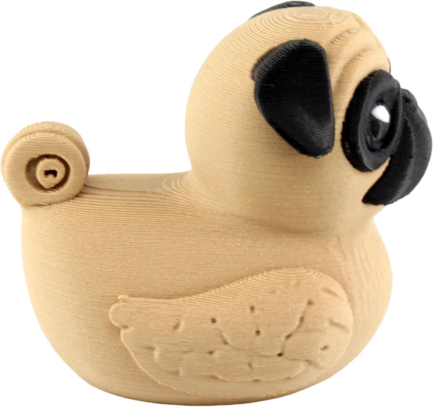 JuzToys Pug Duck Figurine – Duck for 4x4 Ducking, Fun Car Dashboard ...