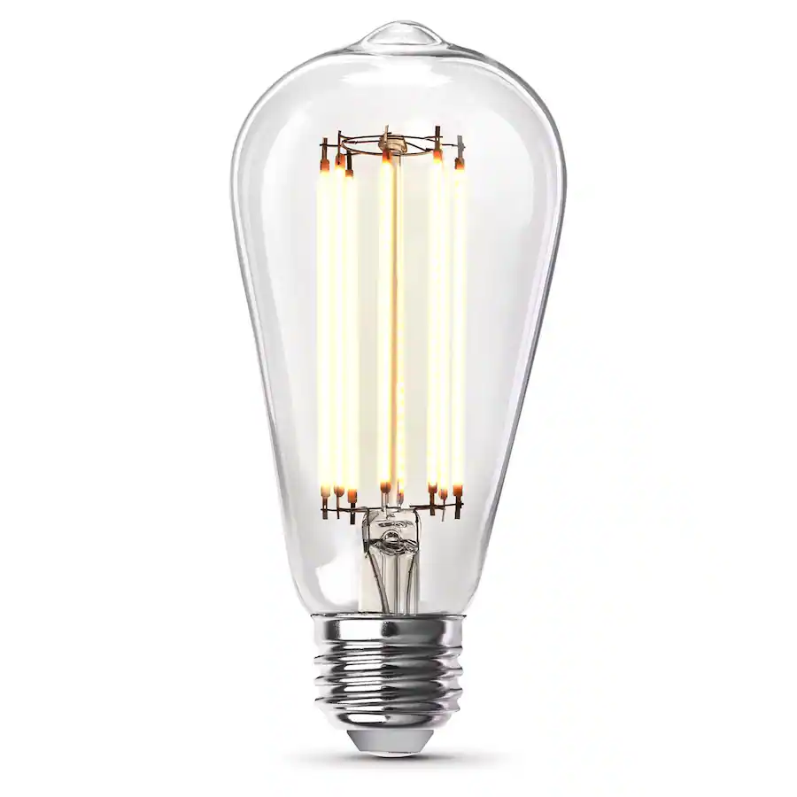 Feit Mus FEIT ELECTRIC Feit ST19 E26 (Medium) Filament LED Bulb Soft White 60 ...