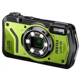 Pentax WG-8 All-Weather Camera - Green - Black