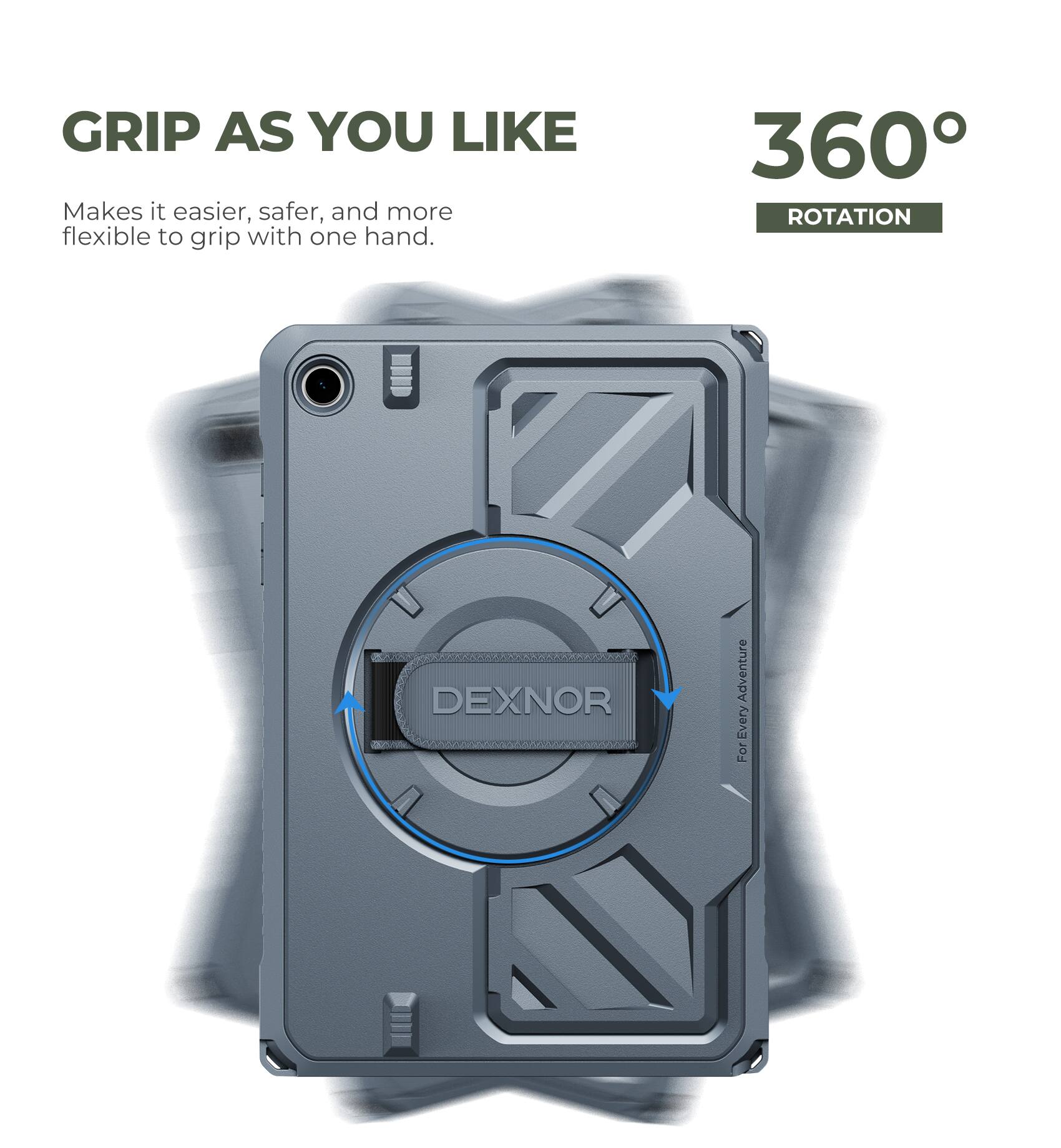 GRIP AS YOU LIKE  
Makes it easier, safer, and more flexible to grip with one hand.

360° ROTATION

DEXNOR  
For Every Adventure