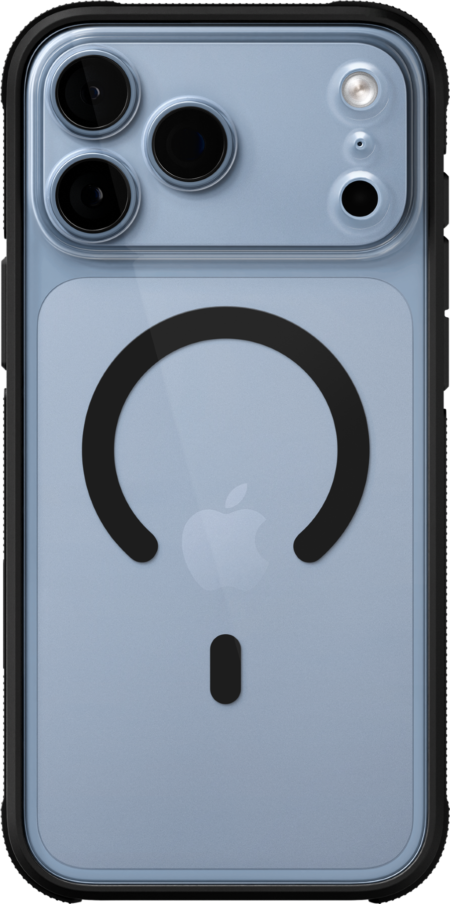 Alt View 3. dbrand - Ghost Case with MagSafe for Apple iPhone 18 Pro Max / iPhone 17 Pro Max - Black.