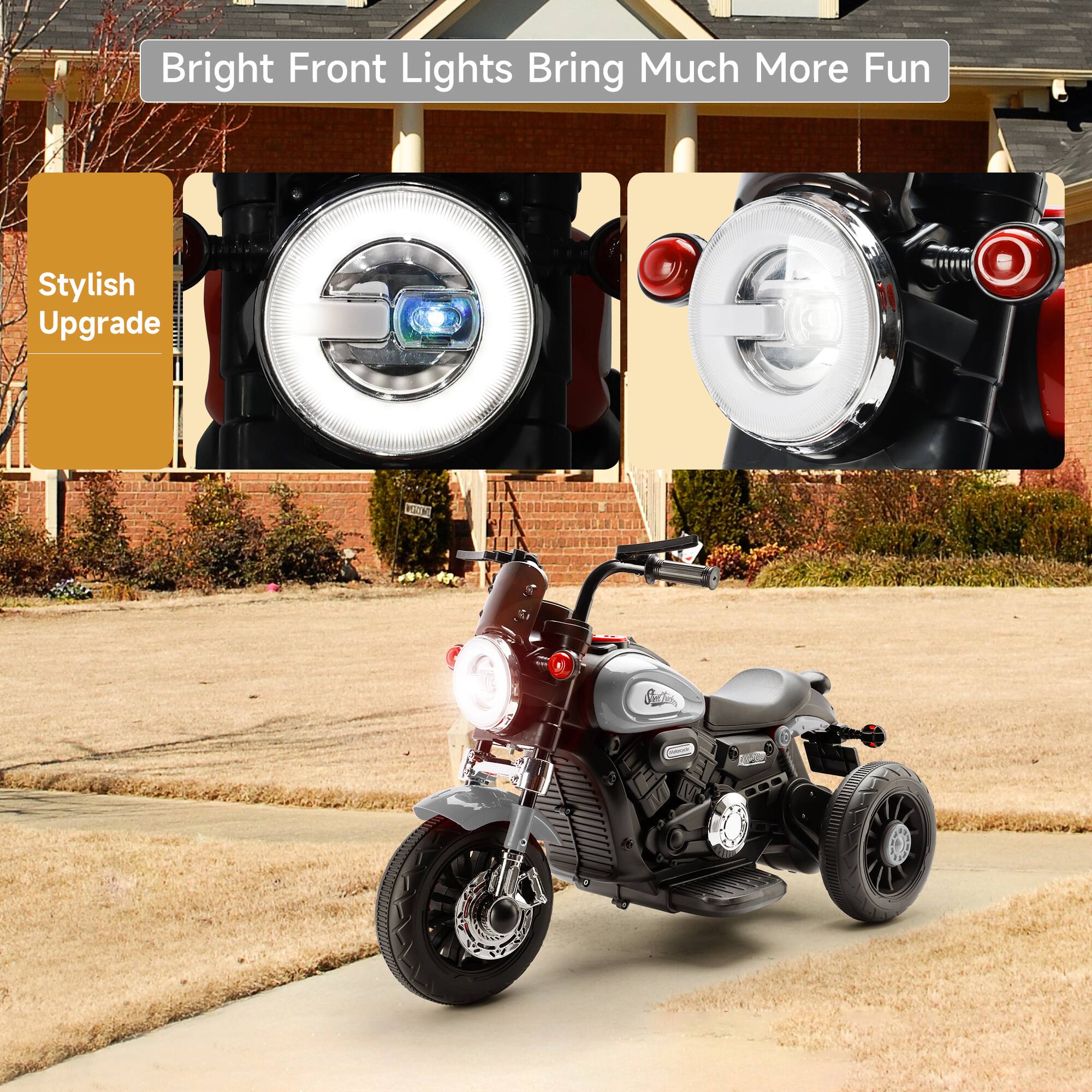 Bright Front Lights Bring Much More Fun

Stylish Upgrade