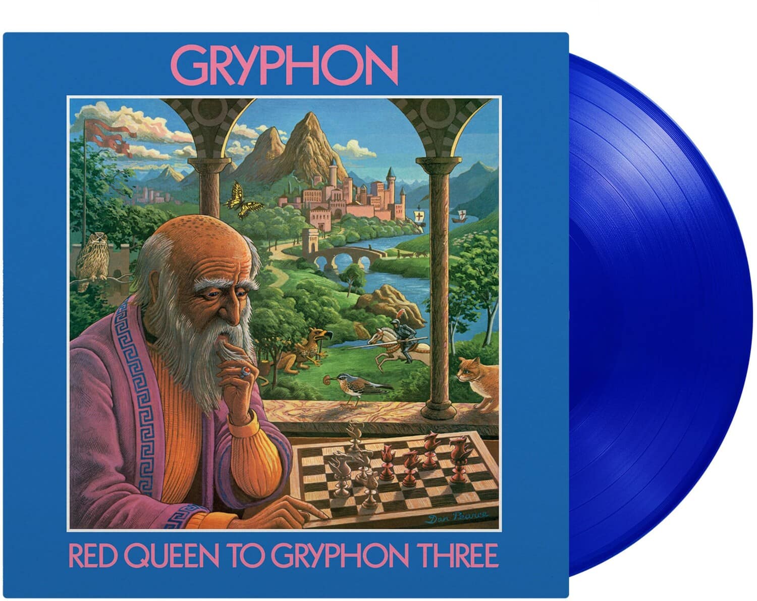 Gryphon - Red Queen To Gryphon Three - Limited 180-Gram Translucent Blue Colored Vinyl   - VINYL LP price history on PriceWatchPro