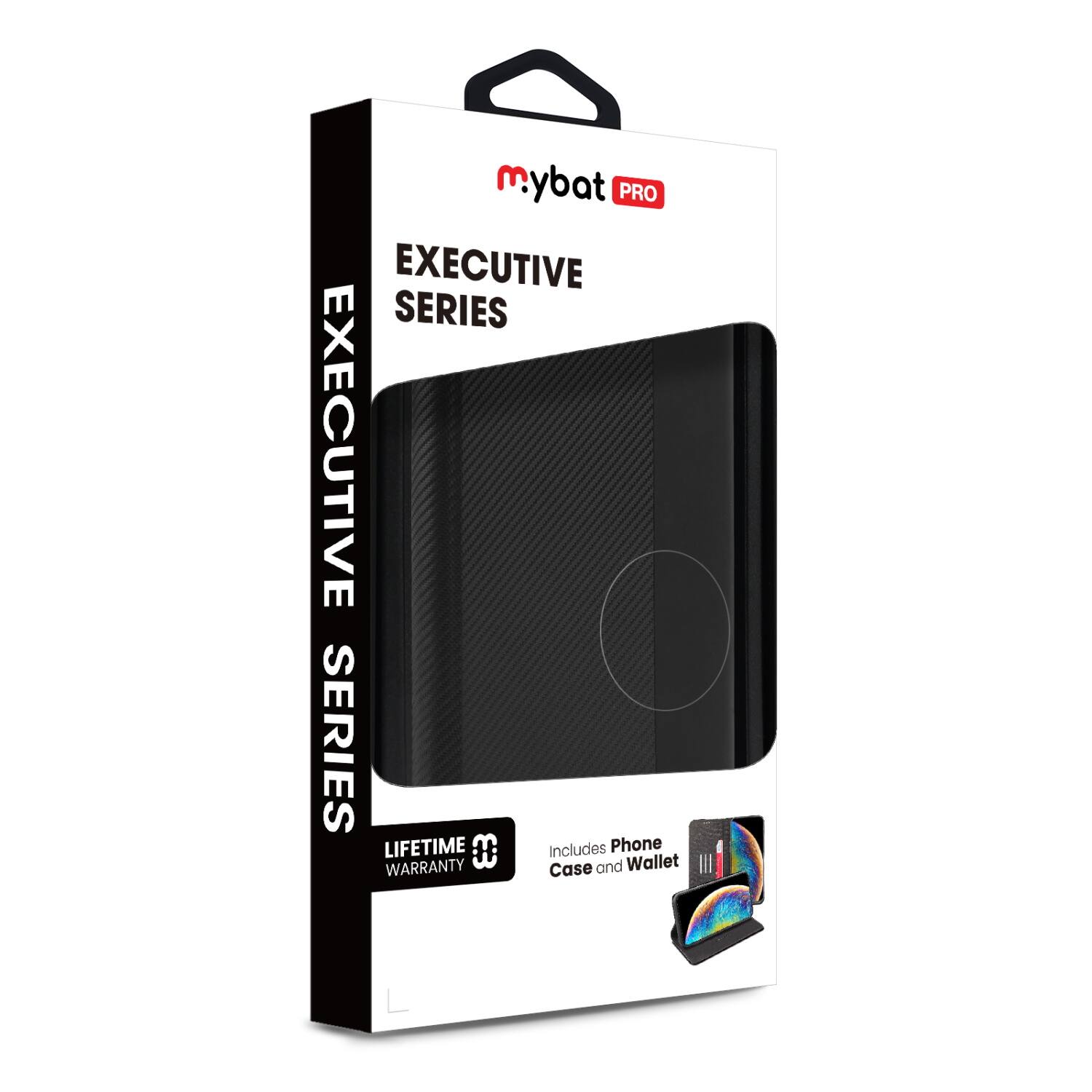 mybat PRO  
EXECUTIVE SERIES  
EXECUTIVE SERIES  
LIFETIME WARRANTY  
Includes Phone Case and Wallet