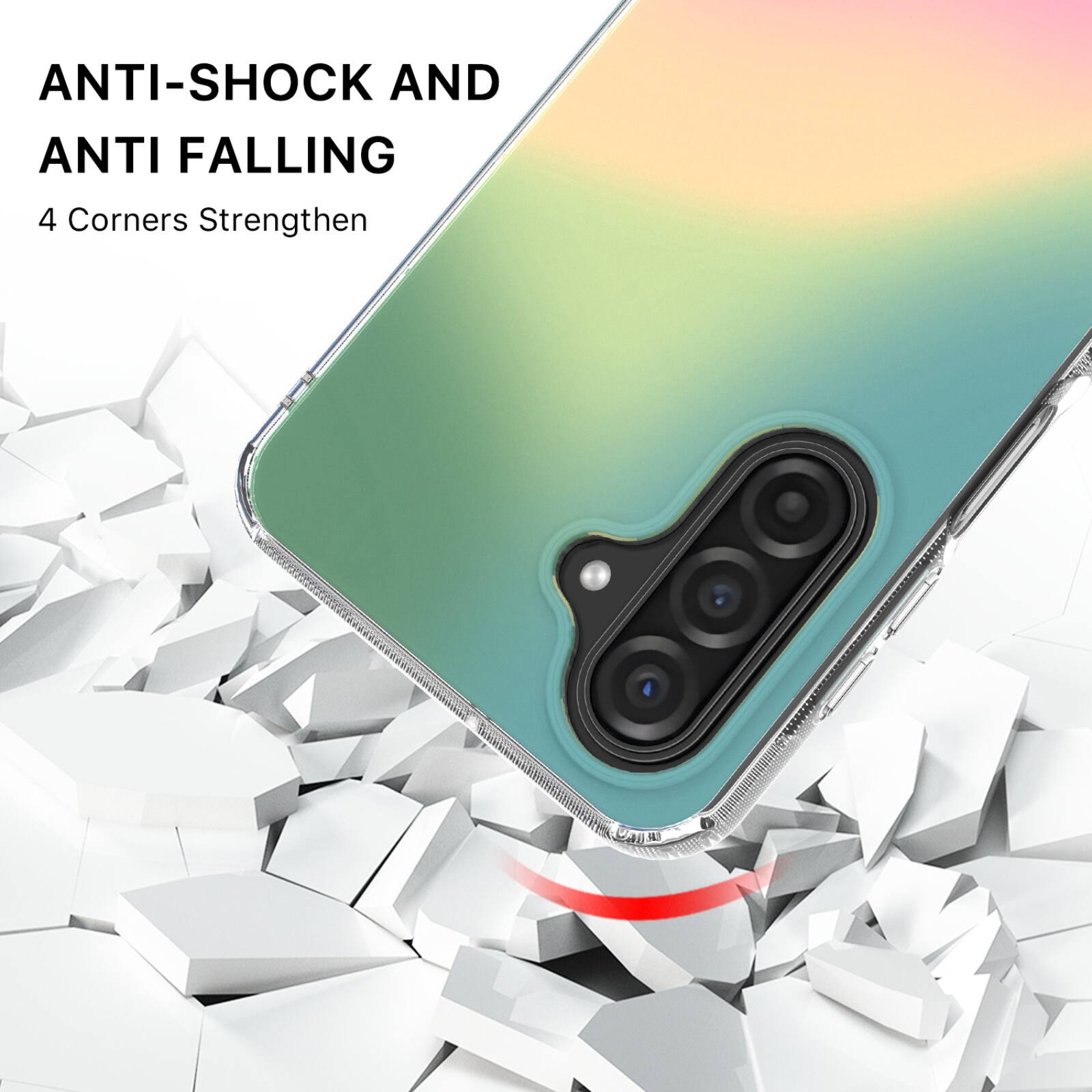 ANTI-SHOCK AND ANTI FALLING  
4 Corners Strengthen