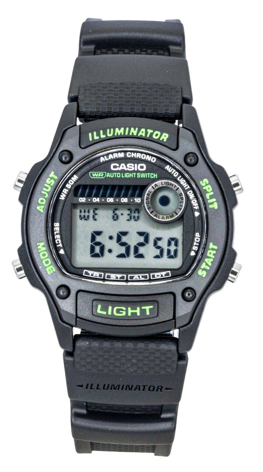 ILLUMINATOR ALARM CHRONO CASIO AUTO WR AUTO LIGHT SWITCH 50M IA, LIGHT! LIGHT ADJUST WR 02 04 06 08 10 SIGNAL SPLIT ON/OFF SPLIT 6-30 ALARM SELECT 6:5250 STOP MODE TR DT START ST AL LIGHT ILLUMINATOR