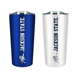 The Fanatic Group - Jackson State Tigers 18oz. Soft Touch Tumbler Two-Piece Set - Multicolor