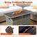 Bring Endless Warmth
50,000 BTU Heat Output
Lava Rocks
- Please do not completely cover the burner with lava rocks when igniting
Stainless Steel Burner
