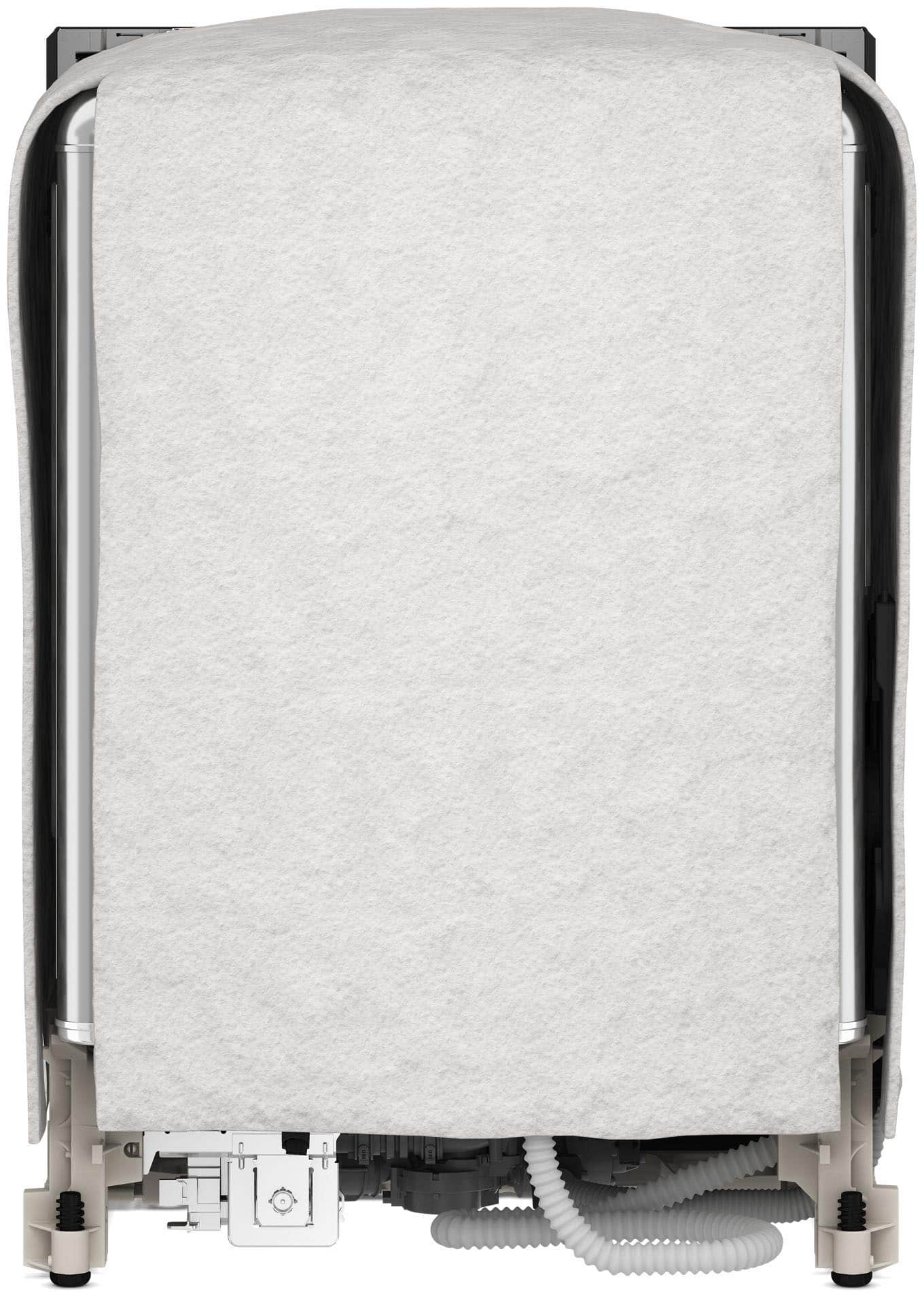 Back. KitchenAid - 24" Front Control Built-In Stainless Steel Tub Dishwasher with Third Level Utensil Rack and 47 dBA - Stainless Steel.