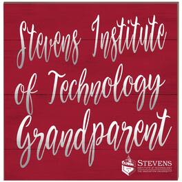 Jardine - Stevens Institute of Technology Ducks 10'' x 10'' Grandparent Plaque - Maroon
