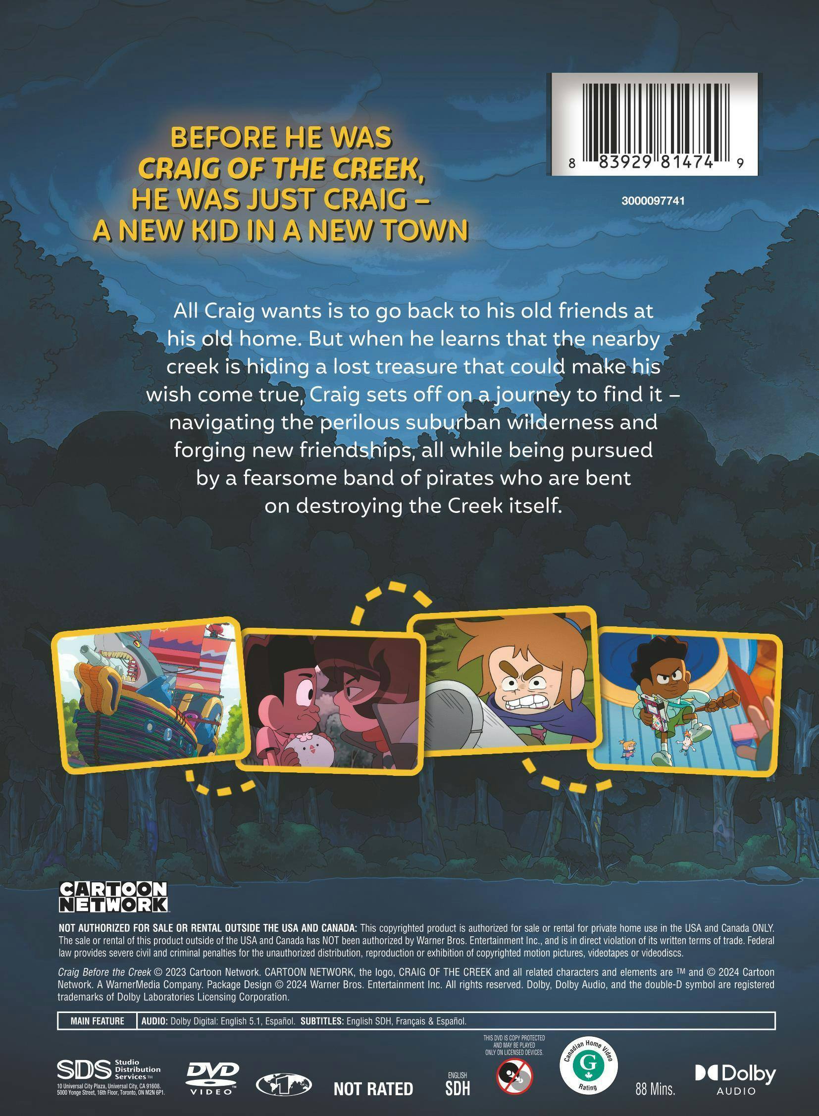 Back. Craig Before the Creek: An Original Movie [DVD].