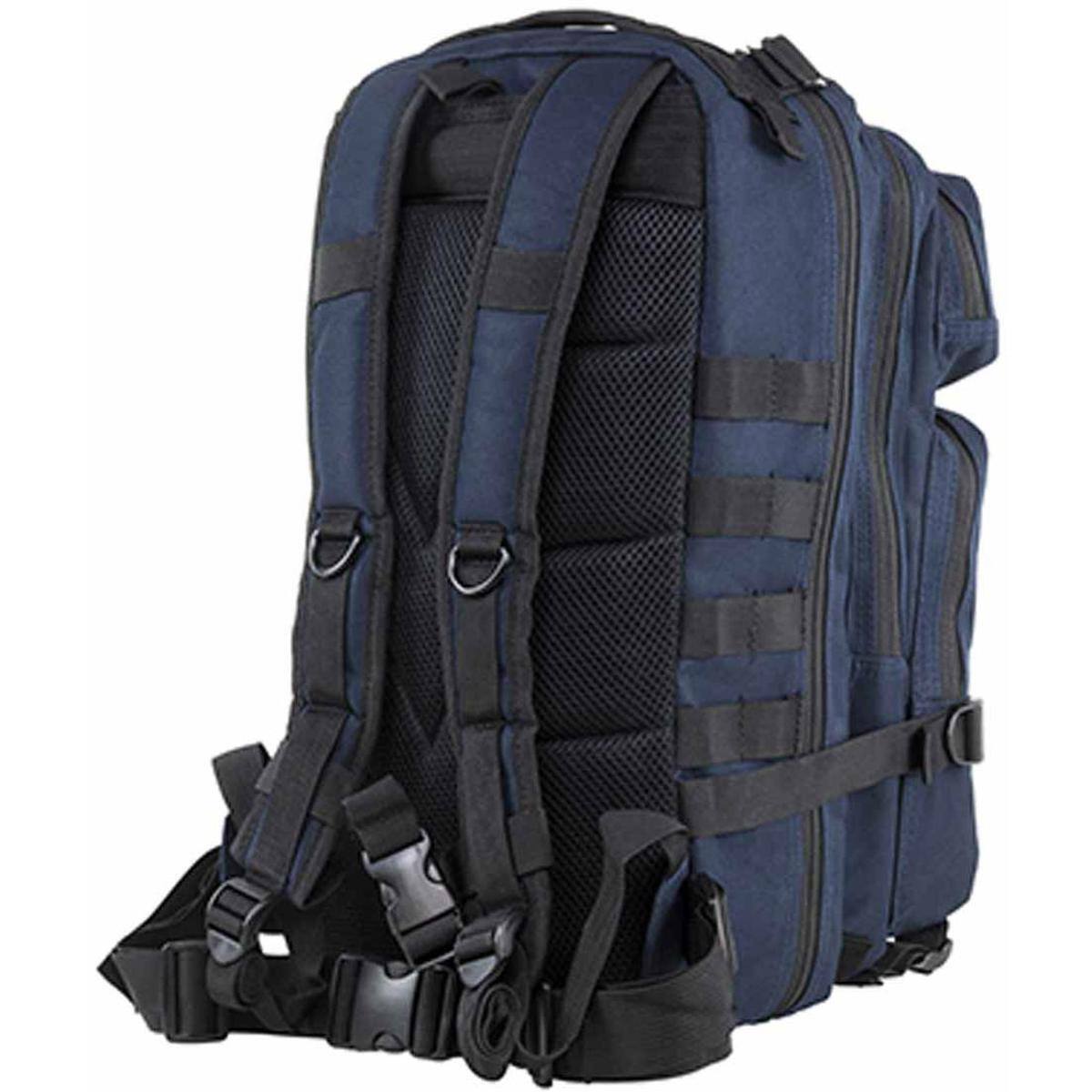 Alt View 3. NcSTAR - NcSTAR Vism Small Backpack, Blue with Black Trim - Blue/Black.