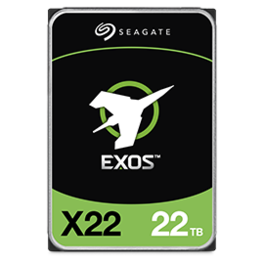 Seagate - ST22000NM001E Exos X22 22TB 3.5 Inch Hyperscale SATA 6Gb/s HDD Internal Hard Drive