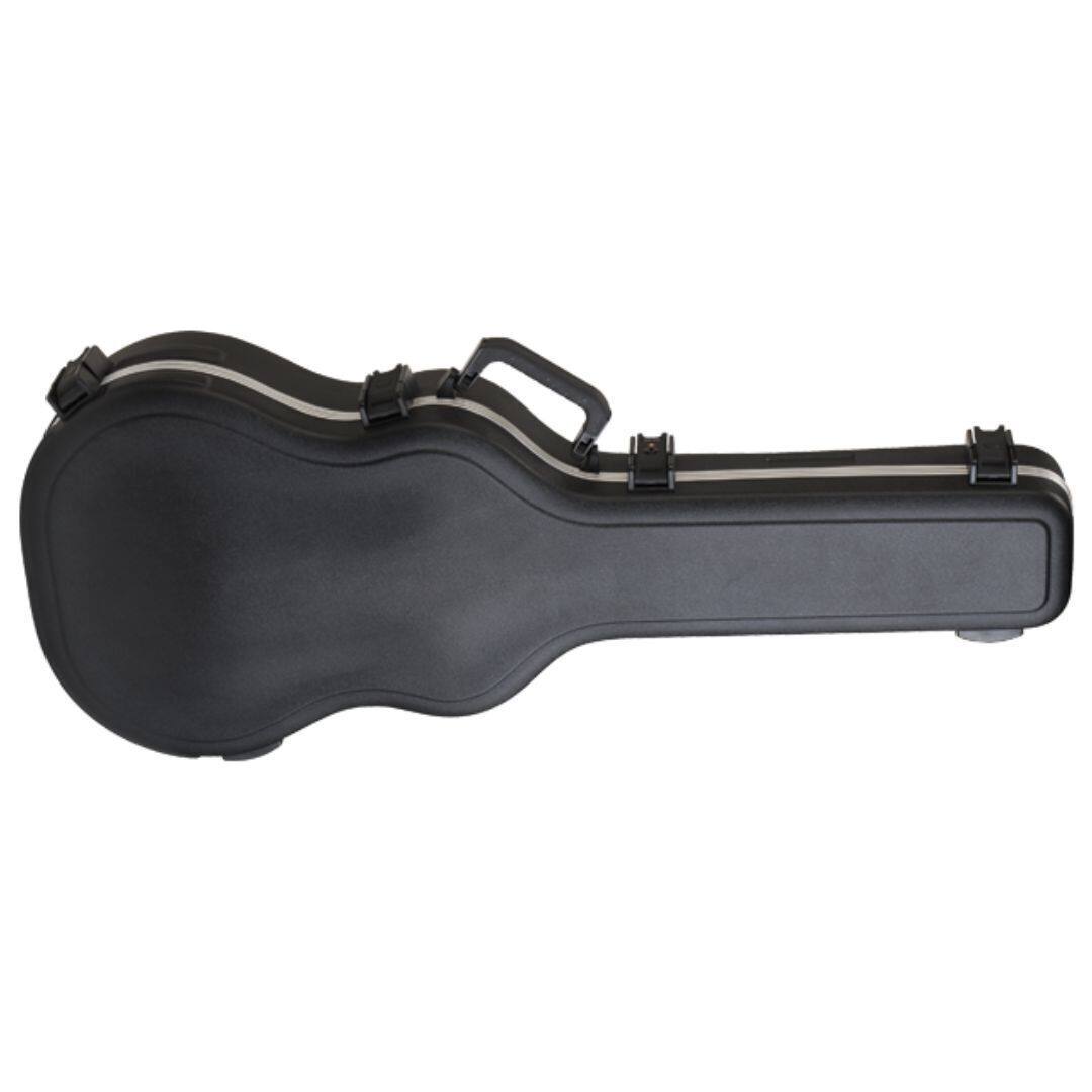 Angle. SKB - SKB Size Acoustic Shaped Hardshell Guitar Case, Black.