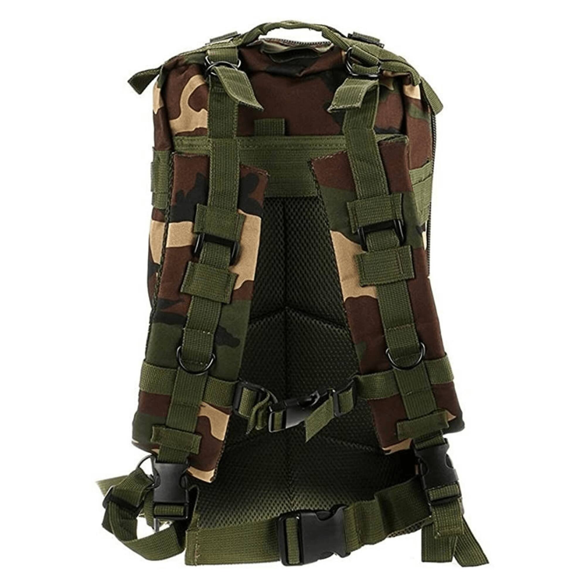 Alt View 5. XGear Tactical - Large 40L Tactical Backpack Survival Bag - Jungle Camo.