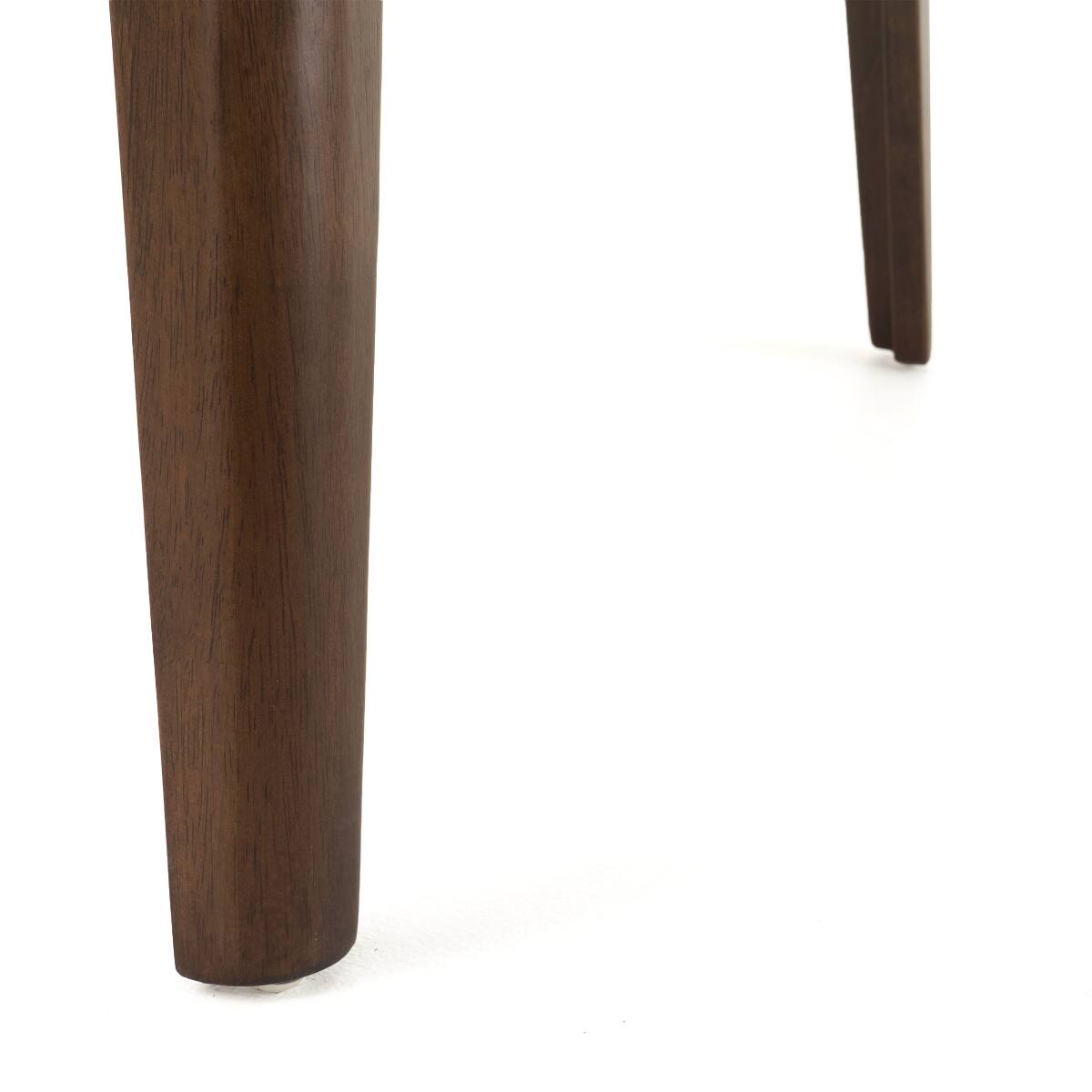 Alt View 7. Loheer - Loheer Mid Century Modern Dining Table, Walnut Rectangular Table with Splayed Legs - Walnut.