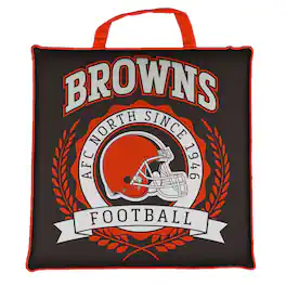 Pegasus - Cleveland Browns 14" Crest Logo Stadium Cushion - Multicolor