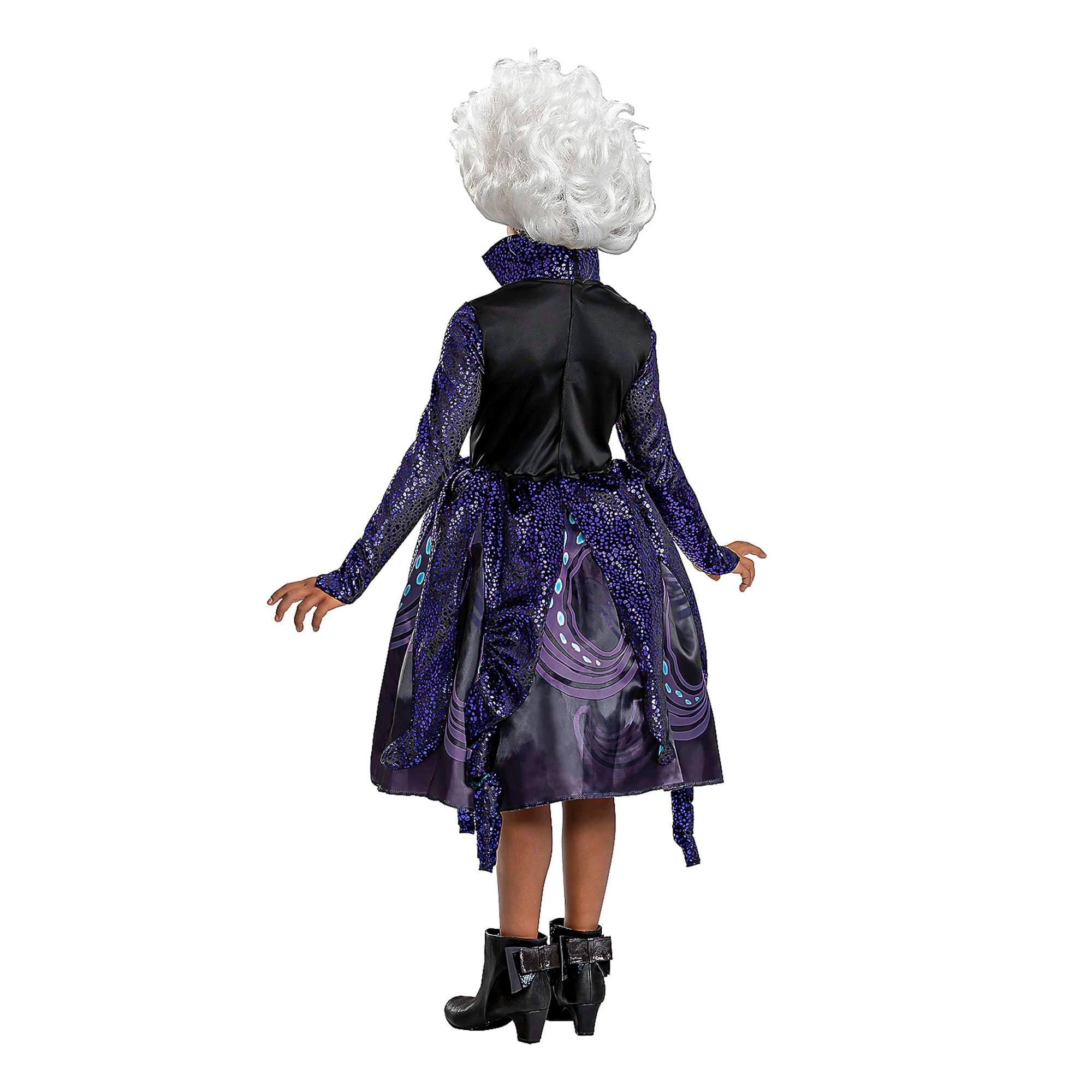 Alt View 1. Disguise - Disney The Little Mermaid Ursula Deluxe Child Costume | S (4-6x) - Purple.