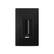 Front. Brilliant - Smart Dimmer Switch - Black.