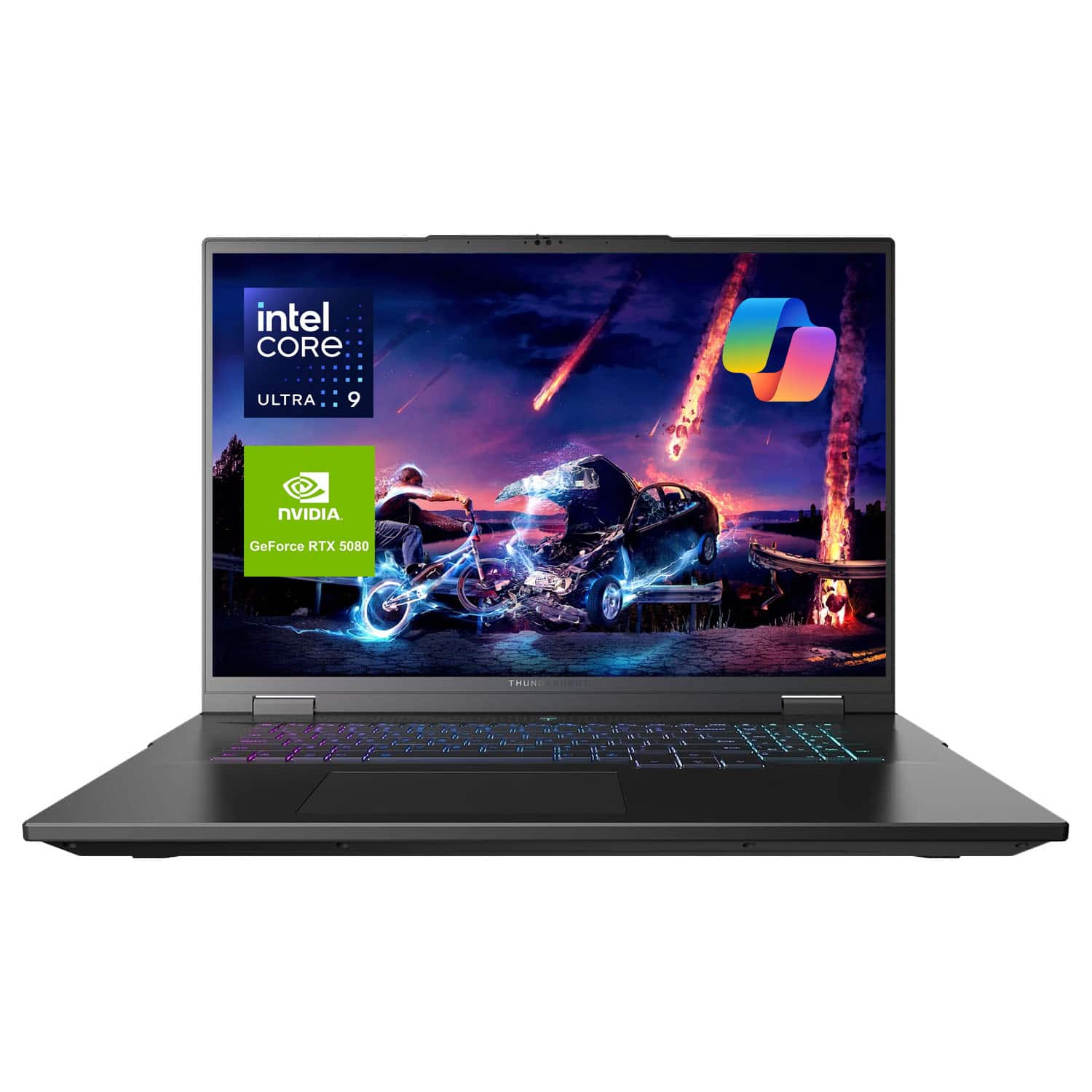 Thunderobot - ZERO 18 18" WQXGA Laptop - Intel Core Ultra 9 275HX, 32GB RAM - 2TB SSD - NVIDIA GeForce RTX 5080 - RGB Backlit KB - Black