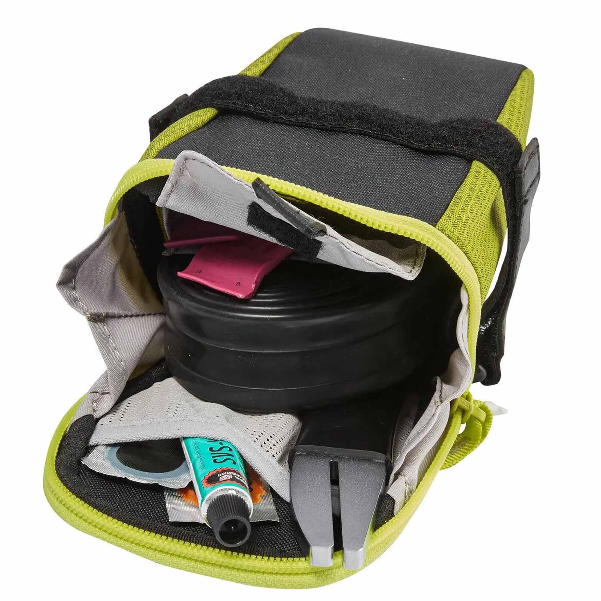 Alt View 5. VAUDE - Vaude Race Light XL Luminum Bike Saddlebag - Bright Green - Bright Green.