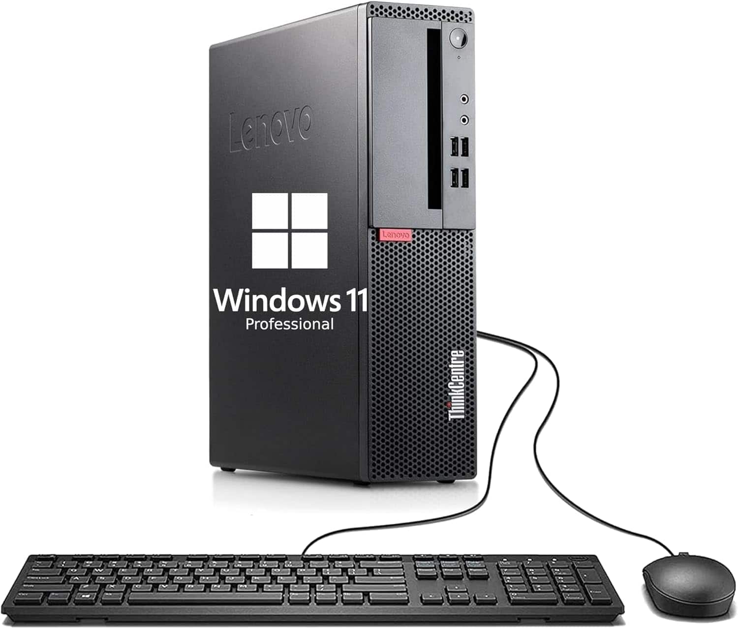 Lenovo Refurbished Excellent ThinkCentre M710 SFF Desktop PC, 6th