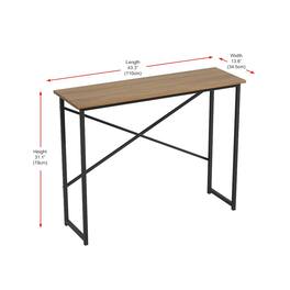 Elegant Decor - 43 inch Console Table - Natural Driftwood
