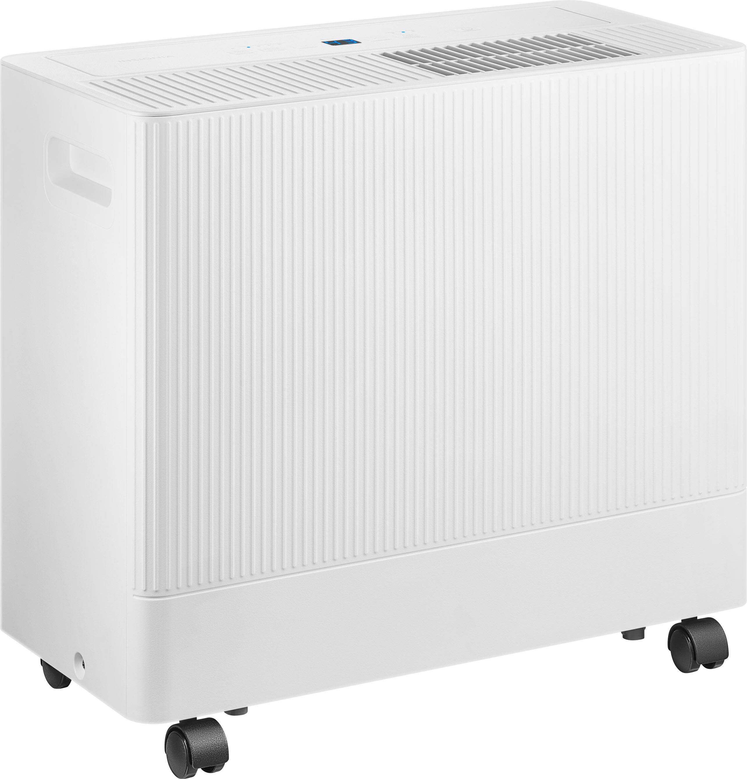 Alt View 16. Insignia™ - 2,000 Sq. Ft. 35-Pint Portable Dehumidifier with 4.86 qt Bucket Capacity and ENERGY STAR Certification - White.