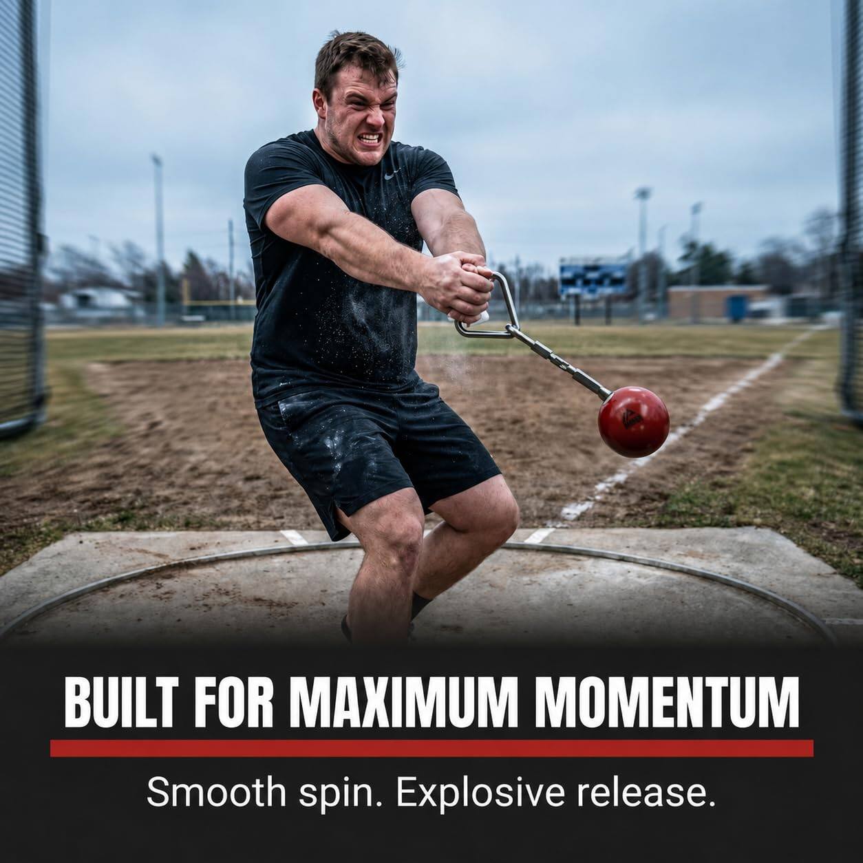 BUILT FOR MAXIMUM MOMENTUM  
Smooth spin. Explosive release.