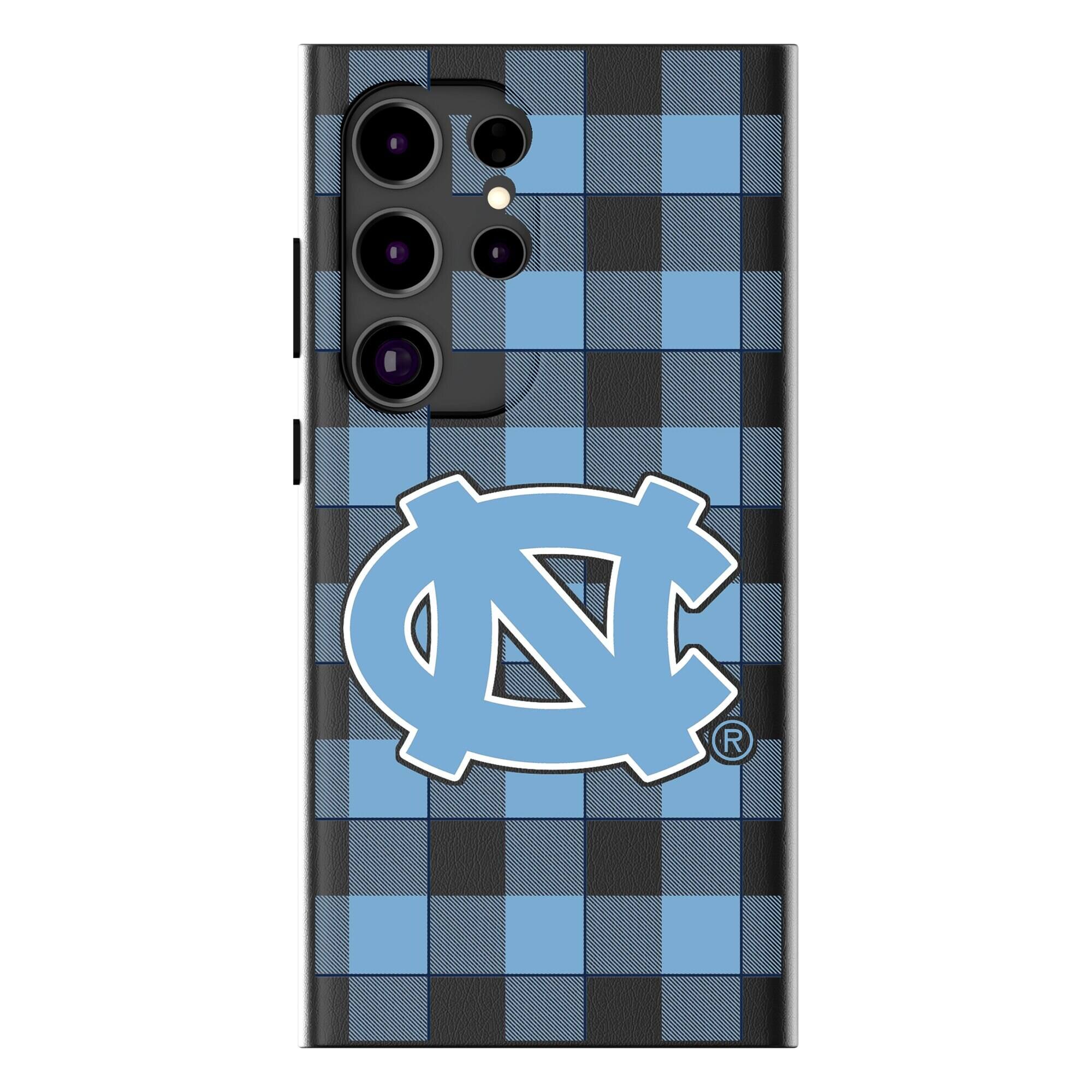 Keyscaper - NCAA - North Carolina Tar Heels Plaid Galaxy Magnetic Bump Case - S25 Ultra - Black price history on PriceWatchPro