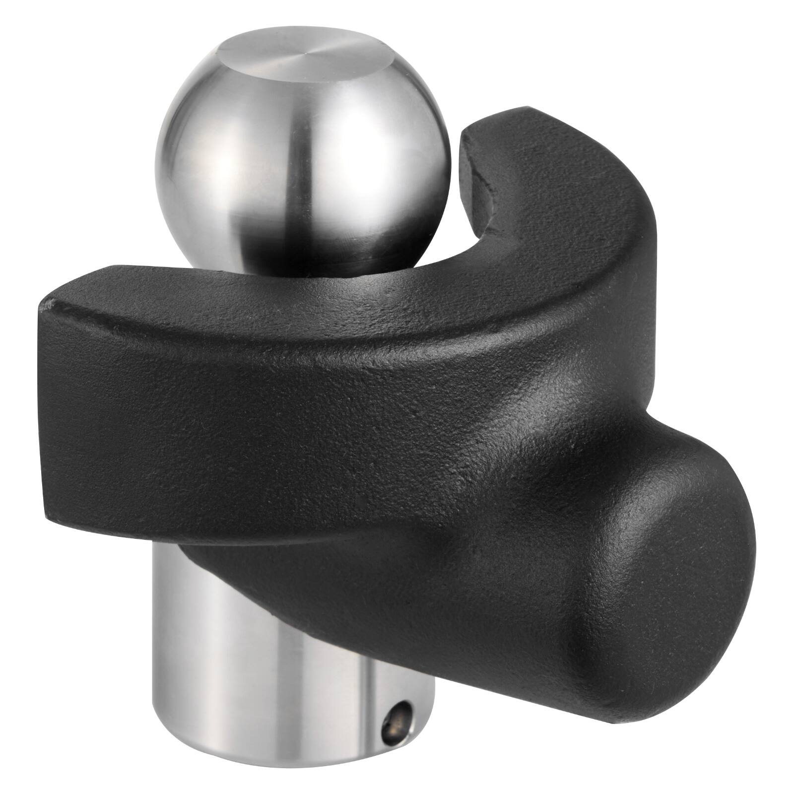 Alt View 5. VEVOR - Trailer Hitch Lock, Compatible with 2-5/16 in Couplers, Heavy-Duty Anti-Theft Trailer Ball Lock with 3 Keys - Black, silver.