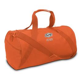 Chad & Jake - Oklahoma State Cowboys Primary Personalized Duffel Bag - Orange