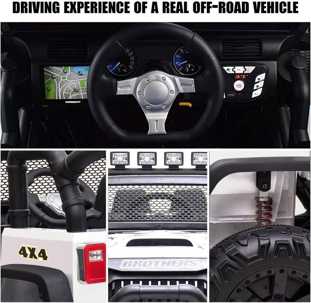 DRIVING EXPERIENCE OF A REAL OFF-ROAD VEHICLE

4X4 BROTHERS