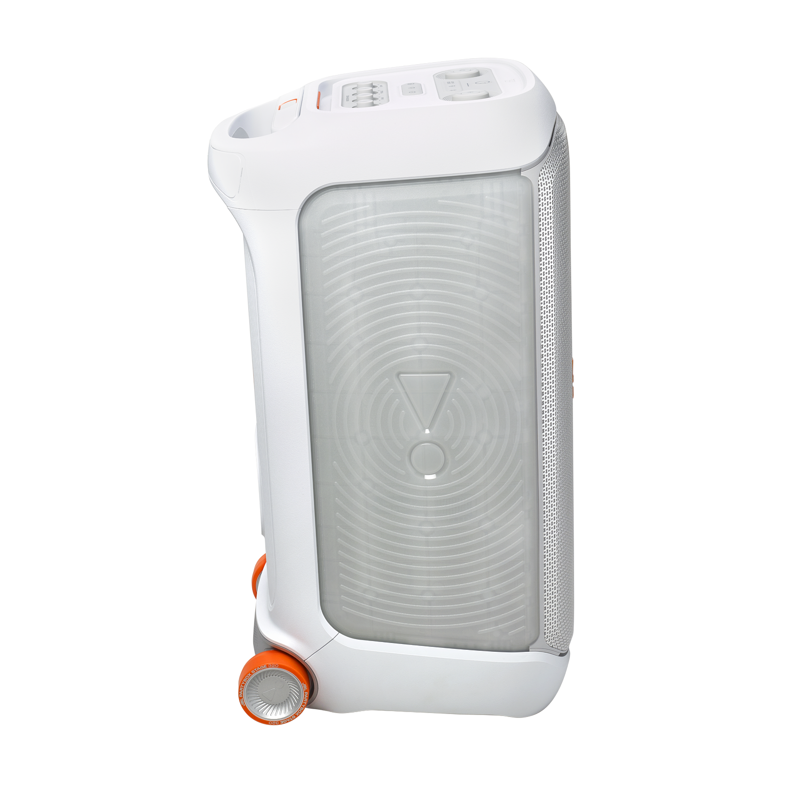 Alt View 14. JBL - PartyBox Stage 320 Portable Wireless Party Speaker - 2024 - White.