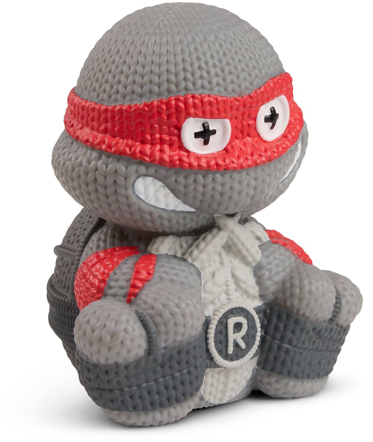 Alt View 2. Handmade by Robots - Teenage Mutant Ninja Turtles (TMNT) - Raphael Black & White Limited Edition Vinyl Figure   - COLLECTIBLES - Multicolor.