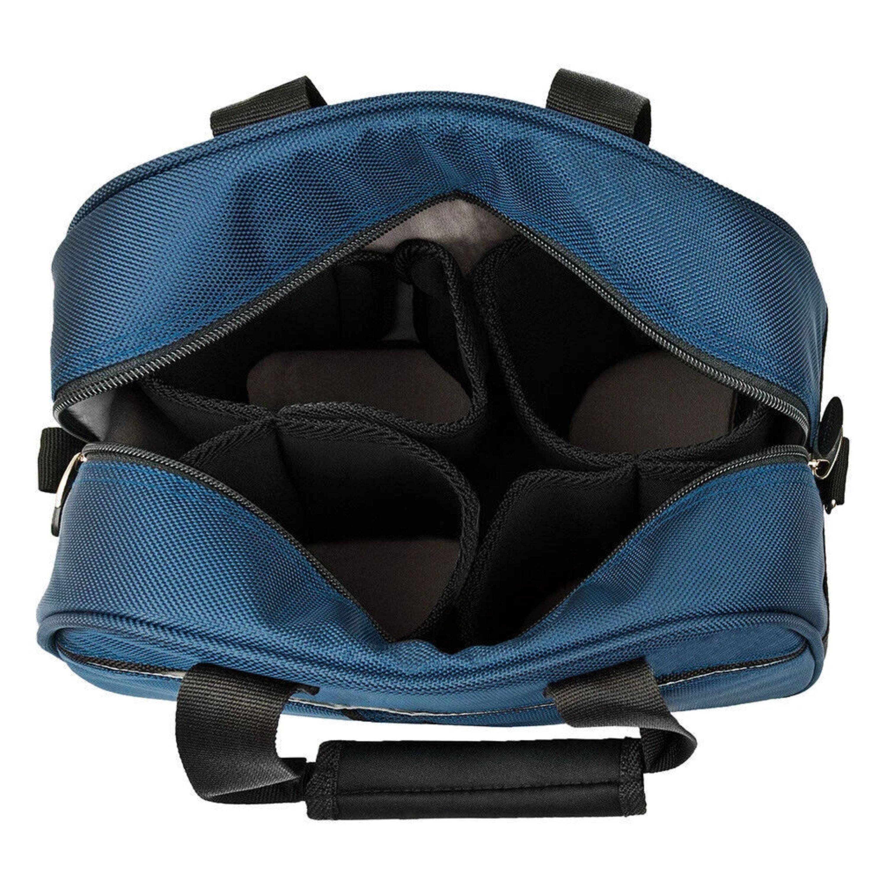 Back. Kitcheniva - DSLR SLR Mirrorless Camera Shoulder Bag For Canon EOS Rebel - Navy Blue.