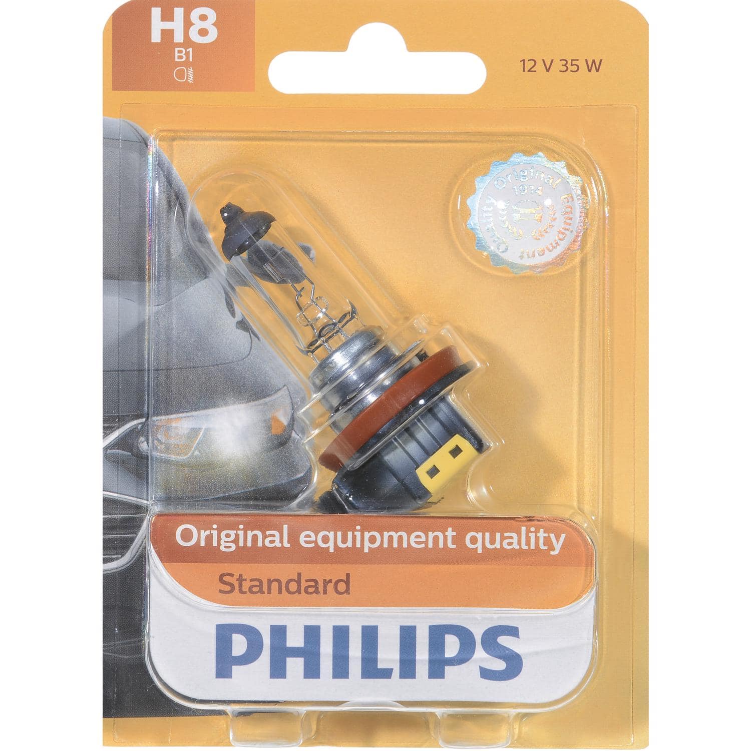 Philips - Standard Halogen Fog/Forward Automotive Bulb H8B1