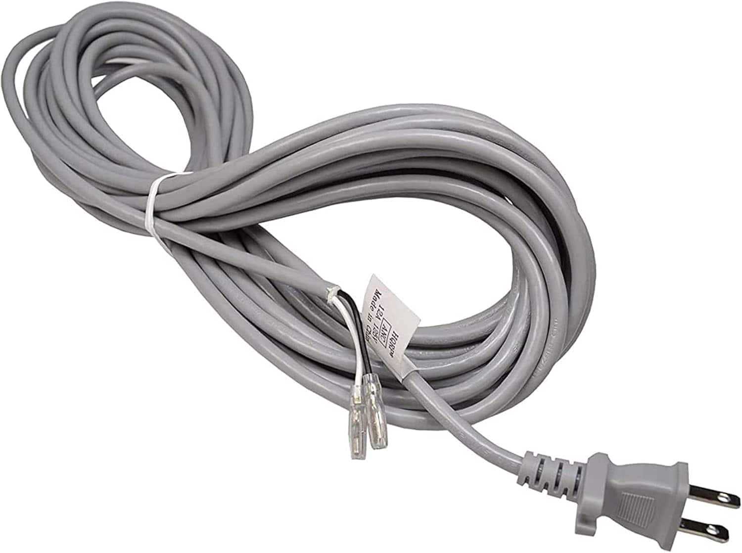 HQRP - AC Power Cord for Dyson DC14 Upright Vacuum Cleaner DC-14 Mains Cable DC 14 All Floors, DC14 Animal, DC14 Low Reach - Gray