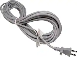 HQRP - AC Power Cord for Dyson DC14 Upright Vacuum Cleaner DC-14 Mains Cable DC 14 All Floors, DC14 Animal, DC14 Low Reach - Gray