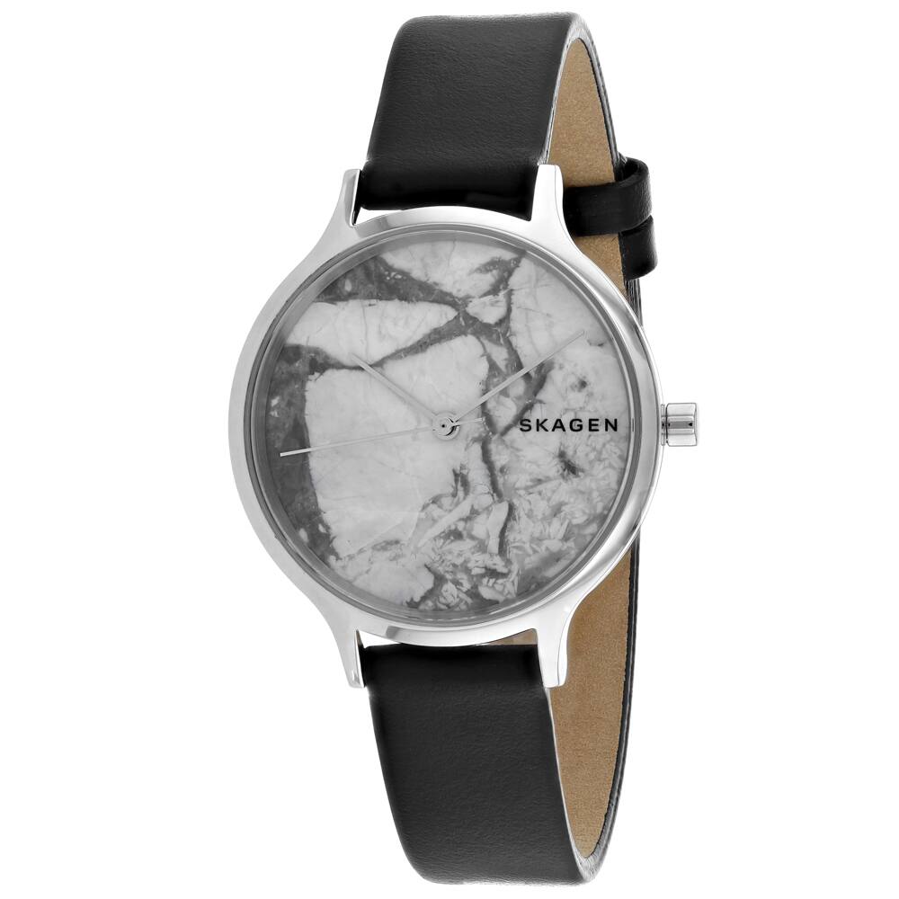 Front. Skagen - Skagen Men's Ancher White Dial Watch - SKW2719 - White.