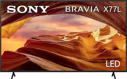 Sony - 55" Class X77L LED 4K UHD Smart Google TV (2023) - Front_Zoom