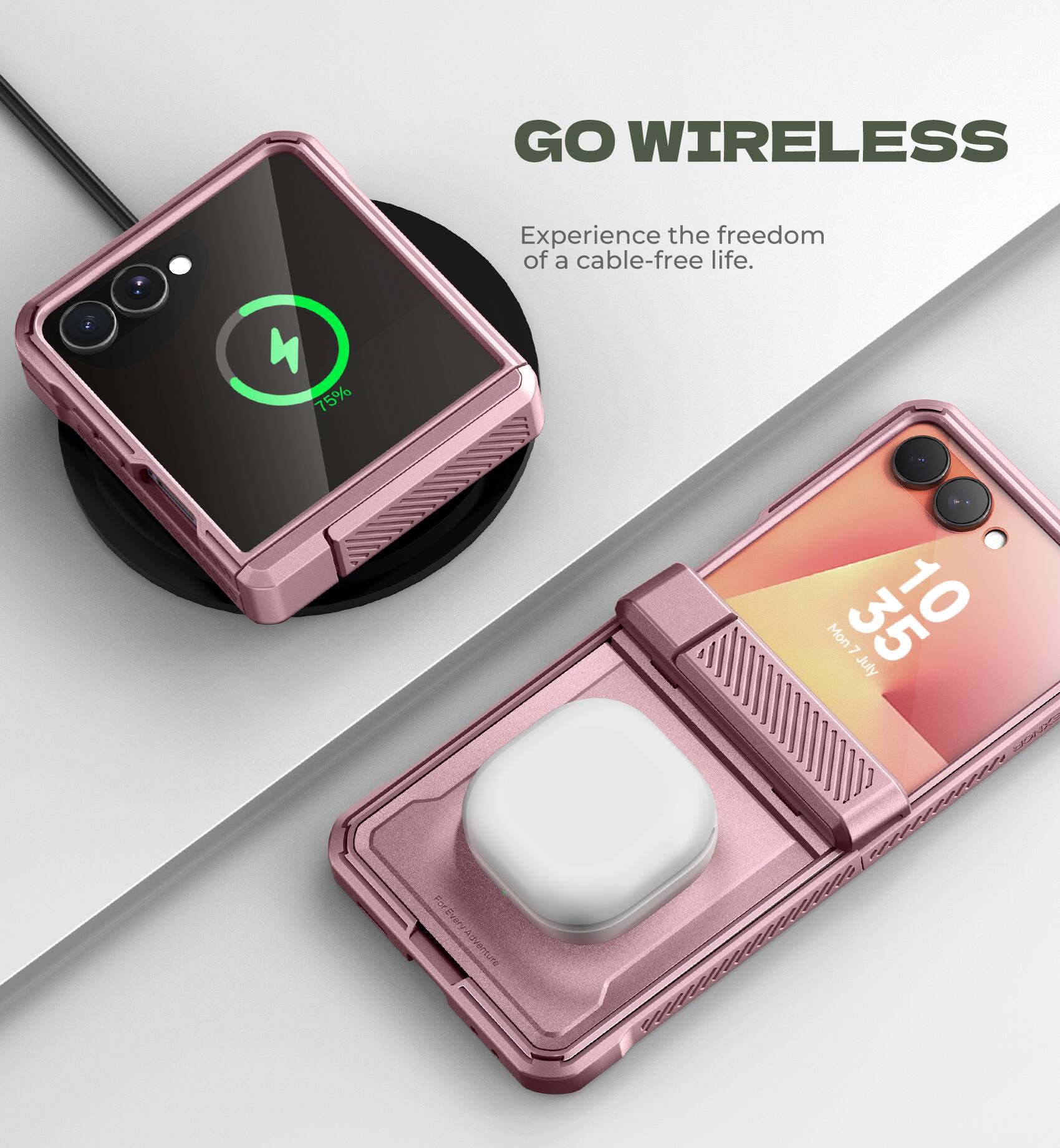 GO WIRELESS  
Experience the freedom of a cable-free life.  

75%  
MA 10  
Mon 35 7 July  
221000000000