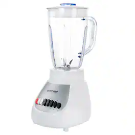 Better Chef - 10 Speed 350 Watt Plastic Jar Blender - White